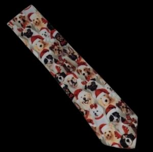 SANTA PAW TIE